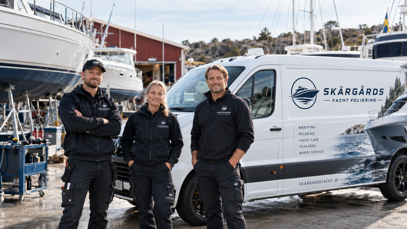 Skärgårds Yacht – vårt team och vårt arbete